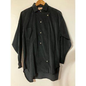 Banana Republic Black Button Down Shirt